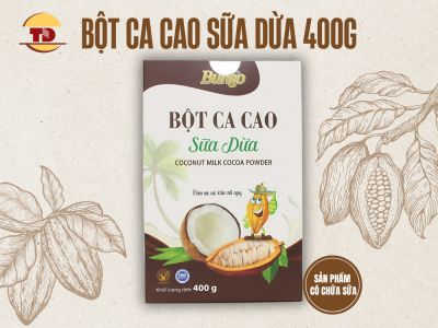 COCONUT MILK COCOA POWDER 400G
