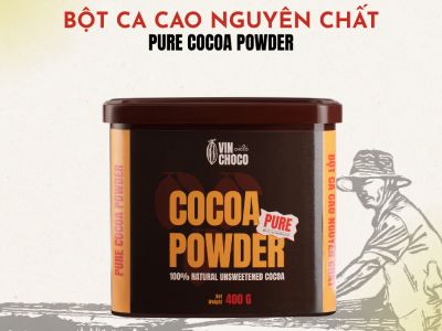 BỘT CA CAO NGUYÊN CHẤT VINCHOCO 400G BỘT CA CAO NGUYÊN CHẤT VINCHOCO 400G