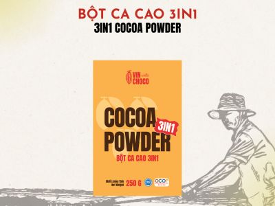 BỘT CACAO 3 IN 1 250G BỘT CACAO 3 IN 1 250G