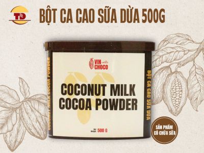 COCONUT MILK COCOA POWDER 500G