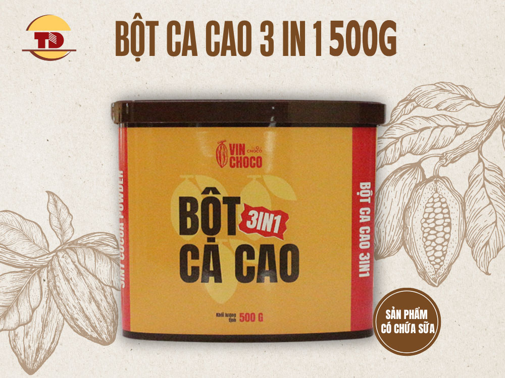 CACAO 3 IN POWDER 1 500G